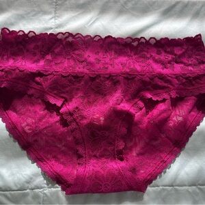 Victoria's Secret Pink Lace hiphugger Panty
